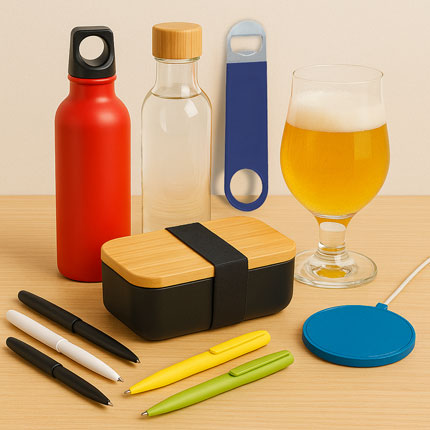 Objets promotionnels personnalisés à Montréal, Terrebonne et Laval – articles publicitaires pour entreprises au Québec