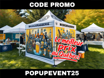 Tente promotionnelle Pop-Up tent 10x10